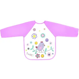 sliniaczek-ceratowy-z-rekawkami-ptaszek-bocioland