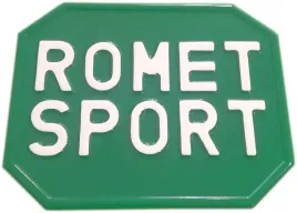romet-sport-stara-zielona-tablica-rejestracyjna