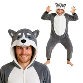 pizama-onesie-kigurumi-kostium-przebranie-szary-husky-xl-175-185cm