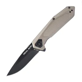 real-avid-noz-skladany-edc-rav-3-aluminium-stal-nierdzewna-brazowy