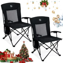 timber-ridge-2x-krzeslo-turystyczne-plazowe-150kg-z-siatka-stabilne-wysokie