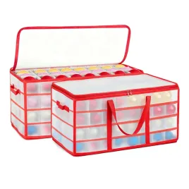 pudelko-hanari-czerwone-128-przegrodek-wodoszczelne-przezroczyste