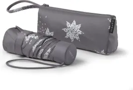 parasol-esprit-ultra-mini-pouch-bits-and-stars-silver-metallic