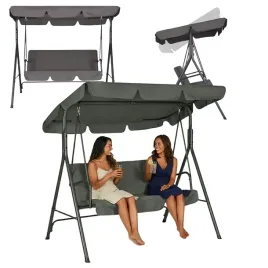 hustawka-ogrodowa-3-osobowa-bujana-wolnostojaca-metalowa-z-daszkiem-szara