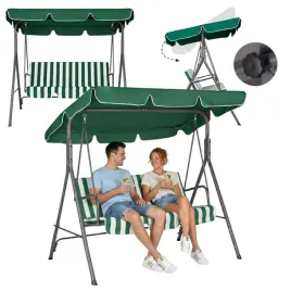 hustawka-ogrodowa-3-osobowa-bujana-wolnostojaca-metalowa-z-daszkiem-w-paski