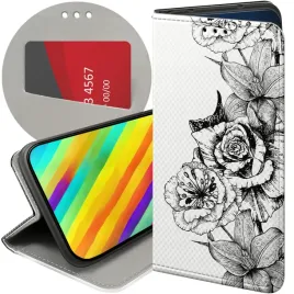 etui-z-klapka-do-xiaomi-poco-x3-x3-pro-nfc-wzory-bezowe-kremowe-ecru