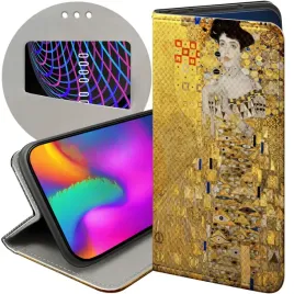 etui-z-klapka-do-samsung-galaxy-m21-wzory-klimt-gustav-pocalunek-futeral