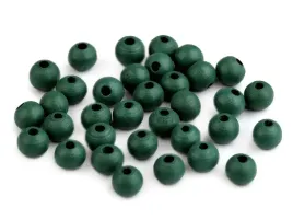 koraliki-drewniane-zielony-khaki-ciemny-8mm-30szt