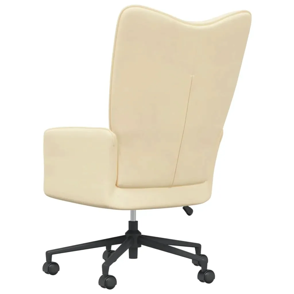 fotel-kremowy-obity-aksamitem
