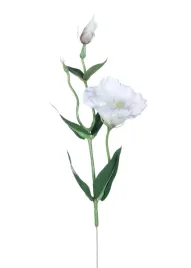 sztuczne-kwiaty-eustoma-bialo-zielona-galazka-do-wazonu-kompozycji