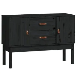 szafka-czarna-110x40x78-cm-lite-drewno-sosnowe