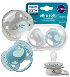 avent-smoczek-uspokajajacy-scf091-15-6-18m-ultra-soft-turkusowy-ptaszek