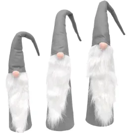 set-szarych-mikolajow-dekoracyjnych-60-70-80-cm