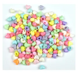 koraliki-do-wlosow-warkoczykow-serca