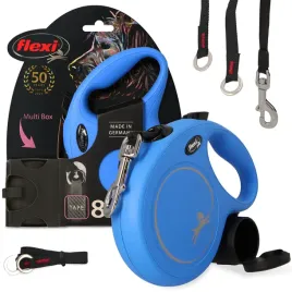smycz-automatyczna-psa-tasma-50kg-8m-pojemnik-multi-box-woreczki-odchody