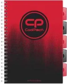 kolozeszyt-a4-100k-kratka-coolpack-cranberry
