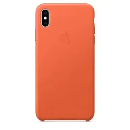 skorzane-etui-apple-do-iphone-xs-max-pomarancz