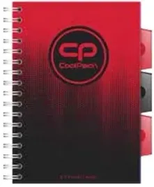kolozeszyt-a5-100k-kratka-coolpack-cranberry