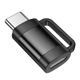 adapter-otg-usb-c-do-lightning-hoco-3a-ua31e-czarny-marka-hoco