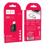adapter-otg-usb-c-do-lightning-hoco-3a-ua31e-czarny-stan-nowy