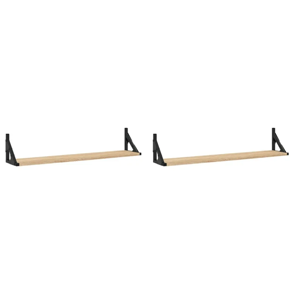 polki-scienne-2-szt-dab-sonoma-80x15x155-cm-stan-nowy
