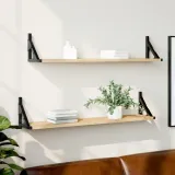 polki-scienne-2-szt-dab-sonoma-80x15x155-cm-stan-nowy