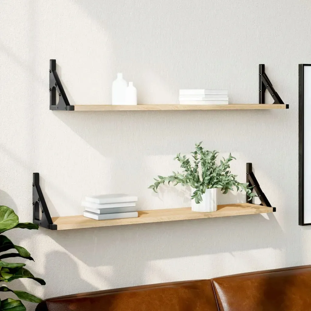 polki-scienne-2-szt-dab-sonoma-80x15x155-cm
