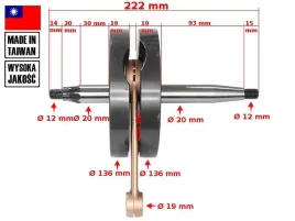 wal-korbowy-do-shl-175-motocykli-duells-nowy-czesc-zamienna