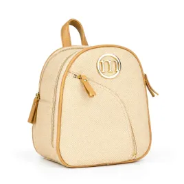 plecak-damski-monnari-bag1980-bezowy-maly-elegancki-miejski-2-komory