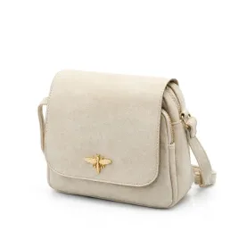 torebka-damska-listonoszka-bezowa-zamszowa-eko-skora-pszczolka-crossbody