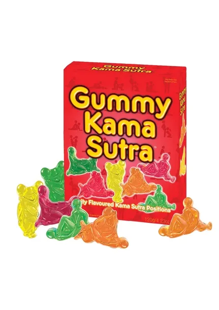 Żelki W Kształcie Pozycji Seksualnych - Gummy Kama Sutra Kolory i Smaki