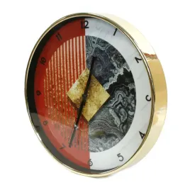 zloty-zegar-scienny-wzorzysta-tarcza-30cm