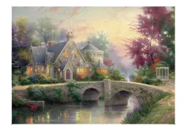 puzzle-1000el-chatka-nad-strumieniem