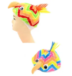 czapka-papuga-kolorowy-stroj-przebranie-ptak
