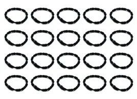 czarna-gumka-do-wlosow-szkola-silownia-5cm-zestaw-20szt