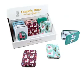 podreczne-lusterko-kieszonkowe-do-makijazu-lama-alpaka-zestaw-12szt