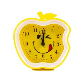 zegar-z-budzikiem-jablko-emoji-rozne-wzory