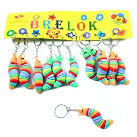 slimak-gumowy-brelok-do-kluczy-zestaw-12szt