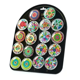 fraktale-duzy-magnes-na-lodowke-szklany-18szt