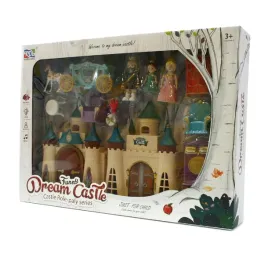 zamek-dla-lalek-z-figurkami-karoca-i-mebelki