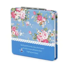 lusterko-podreczne-kieszonkowe-kwiaty-rozne-kolory