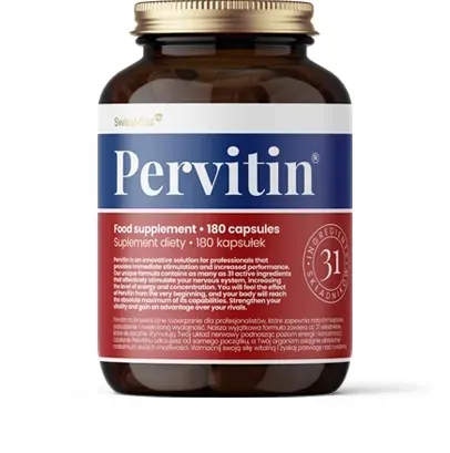 PERVITIN – 180 kaps – Ekstremalny Zastrzyk Energii – Suplement Premium NEW!