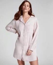 rozowa-flanelowa-koszula-nocna-hunkemoller-xs