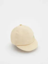 zolta-czapka-z-daszkiem-z-haftem-reserved-46-cm