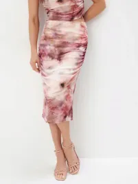 rozowa-spodnica-midi-mohito-xs