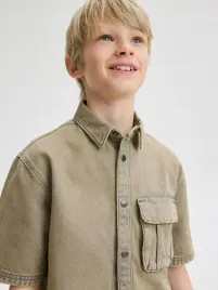 brazowa-bawelniana-jeansowa-koszula-oversize-reserved-134