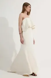 kremowa-sukienka-maxi-z-baskinka-karen-millen-xs