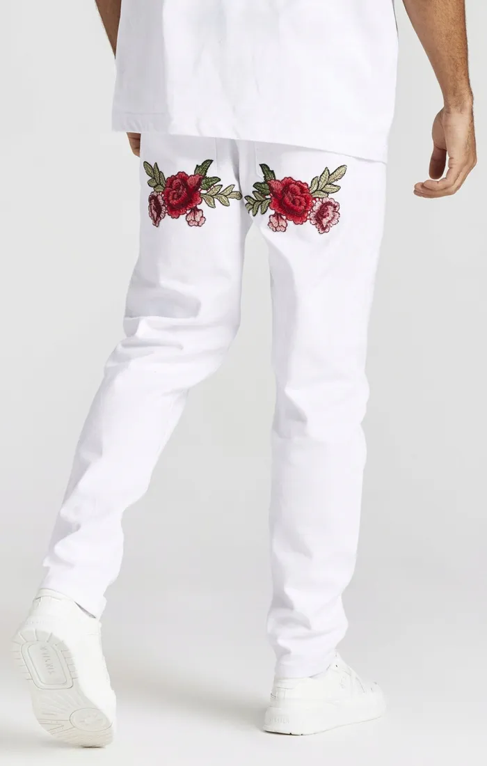 biale-spodnie-jeansowe-siksilk-s-stan-nowy