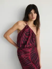 czerwony-top-z-wiazaniem-an-szyi-reserved-l