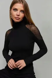 czarna-bluzka-z-dlugim-rekawem-i-siateczka-w-kropki-cool-and-sexy-s